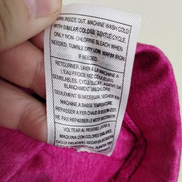 Peloton Heathered Pink Mother's Day Embrace Strappy Bra Women's size Small - Picture 5 of 5